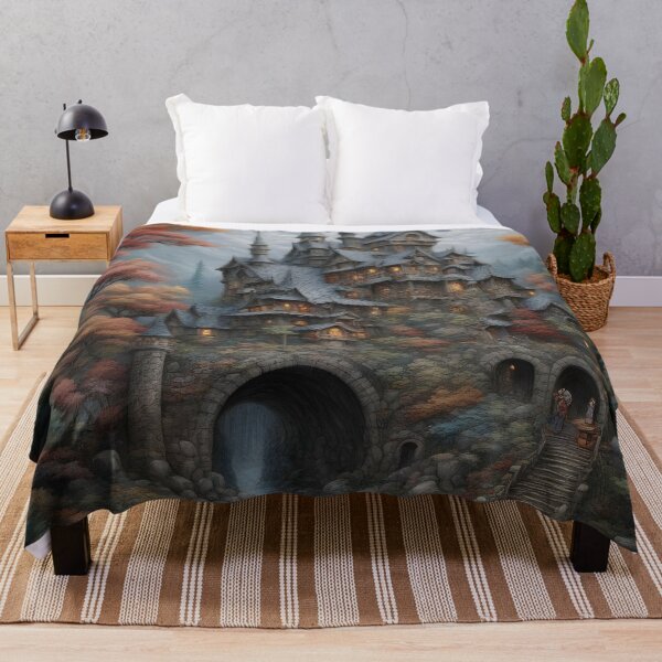 Item preview, Frantic village in the woods designed and sold by Chantel Fourie.
