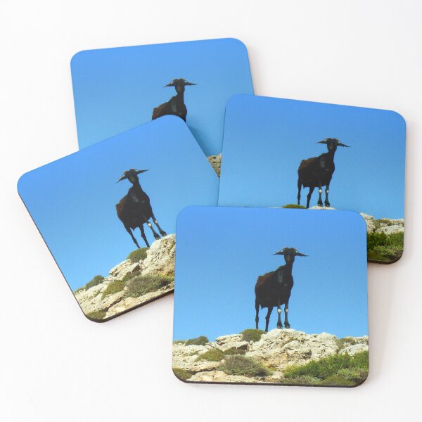 Item preview, Black goat -  mountain goat designed and sold by animal-animal.