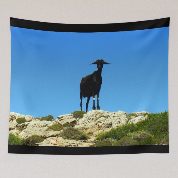 Item preview, Black goat -  mountain goat designed and sold by animal-animal.