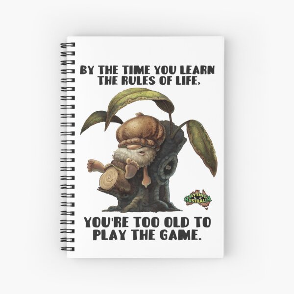 Relaxing Nutter - Too Old Spiral Notebook