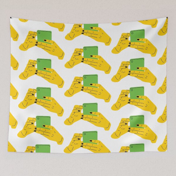 Item preview, Hand holding smartphone.	 designed and sold by Innamalinka.