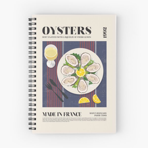 Item preview, French Oysters Wall Art designed and sold by SurfolioPrints.