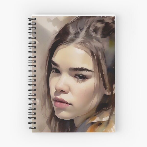 Item preview, watercolors with Hailee Steinfeld designed and sold by bogfl.