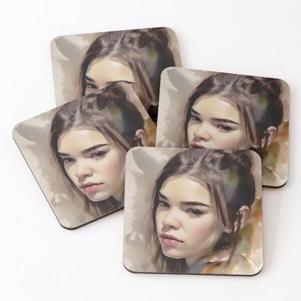 Item preview, watercolors with Hailee Steinfeld designed and sold by bogfl.