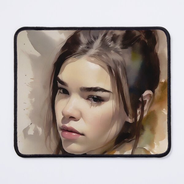 Item preview, watercolors with Hailee Steinfeld designed and sold by bogfl.