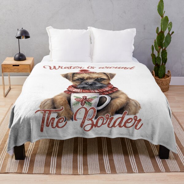 Item preview, Border Terrier Christmas Jumper designed and sold by TimmerTammer.