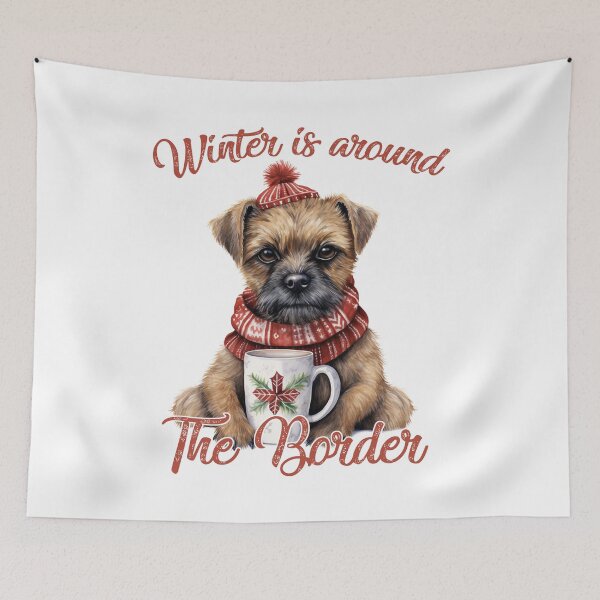 Item preview, Border Terrier Christmas Jumper designed and sold by TimmerTammer.