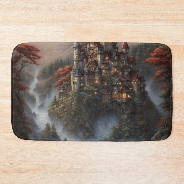Item preview, Frantic village in the woods   designed and sold by Chantel Fourie.