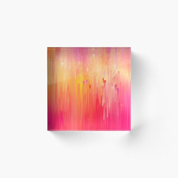 Item preview, Pink and Orange Drip designed and sold by RestingLioness.