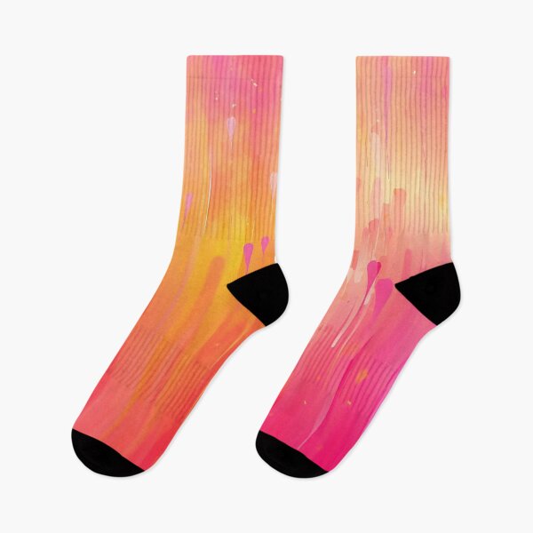Item preview, Pink and Orange Drip designed and sold by RestingLioness.