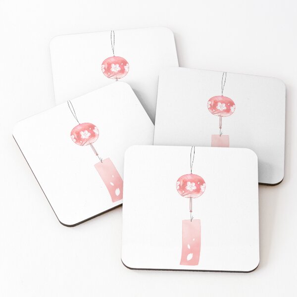 Item preview, Cherry Blossoms Japanese Wind Chime Sakura Fuurin  designed and sold by Macchius Moriato .
