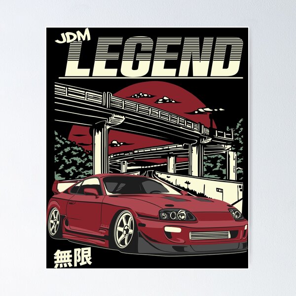 Artikelvorschau, Toyota Supra Red entworfen und verkauft von JDM APEX.