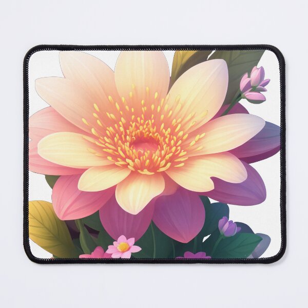 Item preview, Fantasy Flower Sticker: 3D Vector Art with Cinematic Detail (75) designed and sold by WASjourney.