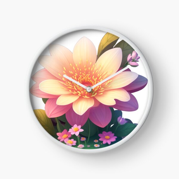 Item preview, Fantasy Flower Sticker: 3D Vector Art with Cinematic Detail (75) designed and sold by WASjourney.