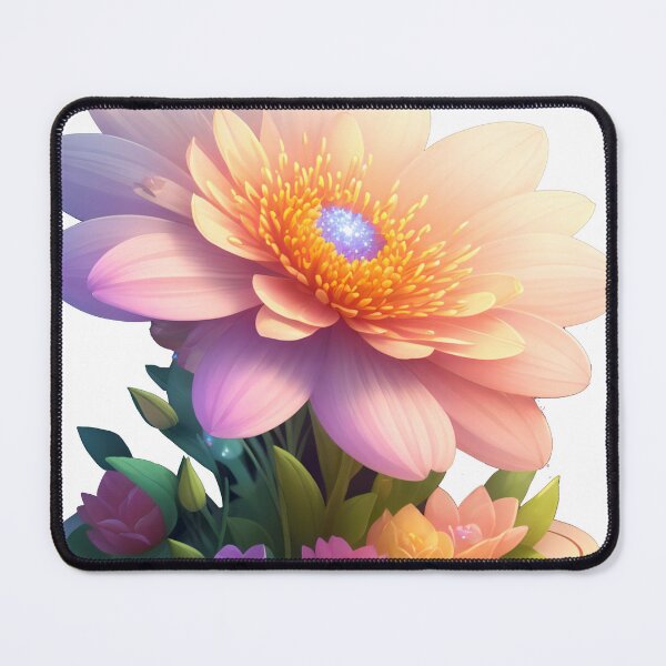 Item preview, Cinematic Fantasy Flower Sticker: 3D Vector Art with Vibrant Charm (76) designed and sold by WASjourney.