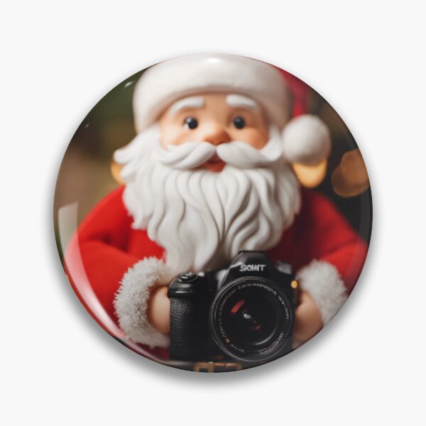 Item preview, Christmas santa claus with camera designed and sold by lukked.