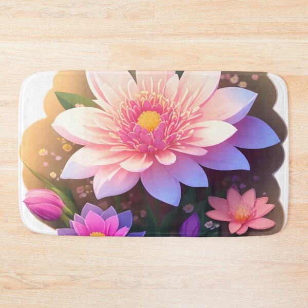 Item preview, Fantasy Flower Sticker: 3D Vector Art with Cinematic Elegance (78) designed and sold by WASjourney.