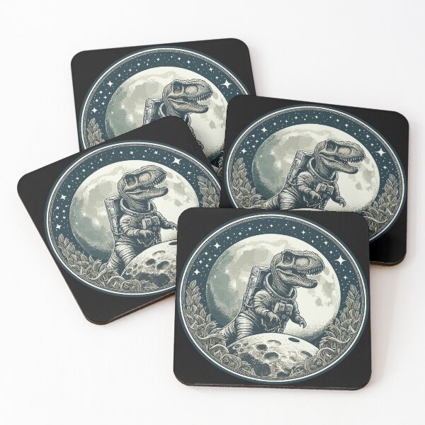 Item preview, The Dinostronaut Collection (Dinosaurs On The Moon) IV designed and sold by Takin-Thepiss.