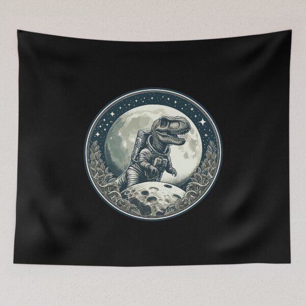 Item preview, The Dinostronaut Collection (Dinosaurs On The Moon) IV designed and sold by Takin-Thepiss.