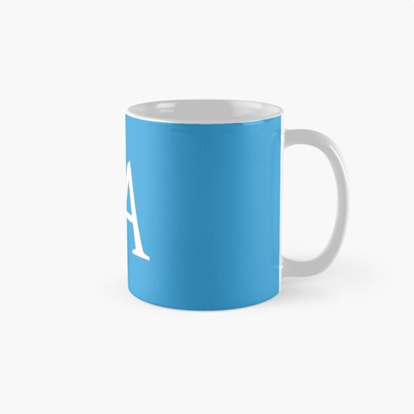 Item preview, FA Initials Monogram Elegant White Letters designed and sold by Jeallan Designs.