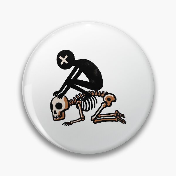 Item preview, Riding a skeleton - 80s New York Wave designed and sold by betes-etranges.