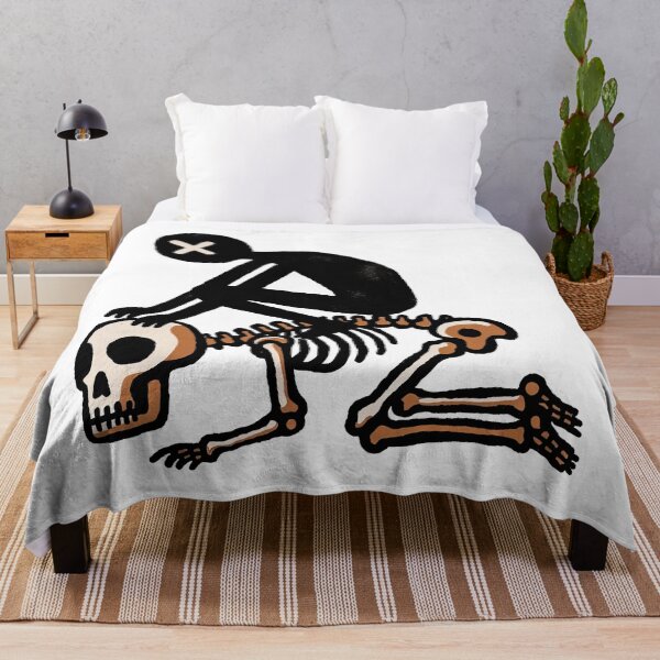 Item preview, Riding a skeleton - 80s New York Wave designed and sold by betes-etranges.