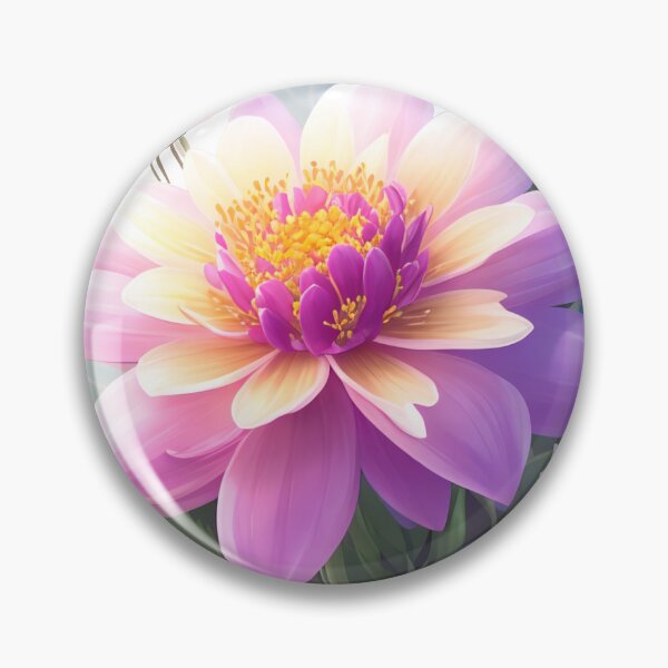 Item preview, Cinematic Fantasy Flower Sticker: Vibrant 3D Vector Artistry (80) designed and sold by WASjourney.