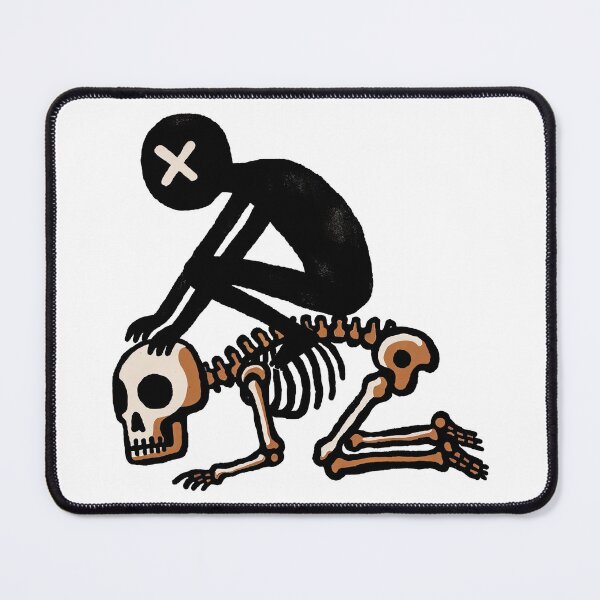 Item preview, Riding a skeleton - 80s New York Wave designed and sold by betes-etranges.