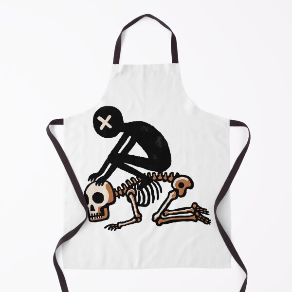 Item preview, Riding a skeleton - 80s New York Wave designed and sold by betes-etranges.