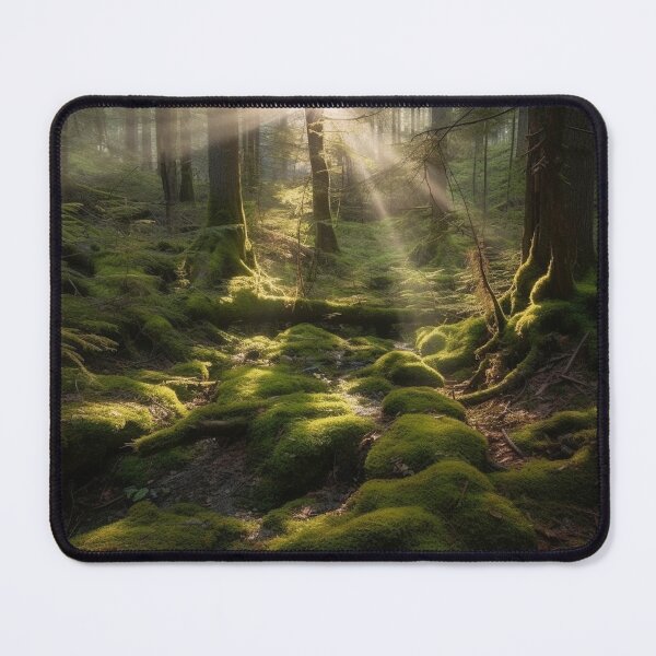 Item preview, Sunshine on the dense forests after the rain designed and sold by AndrewWorld.