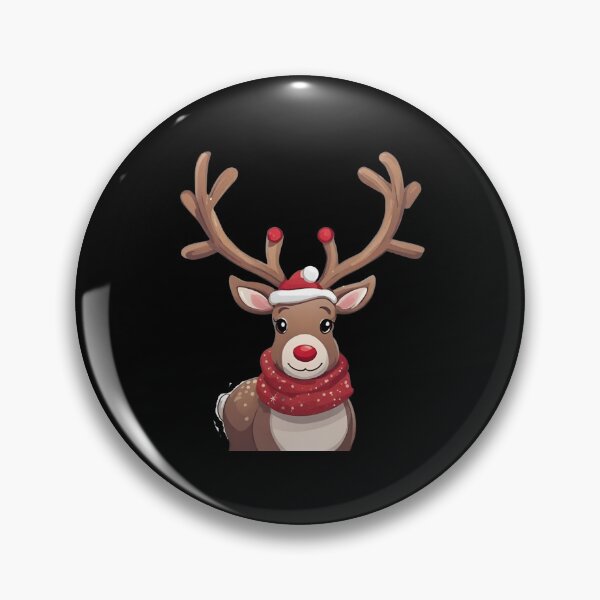 Artikelvorschau, Niedliches Weihnachtsrentier entworfen und verkauft von DavidPrintCraft.