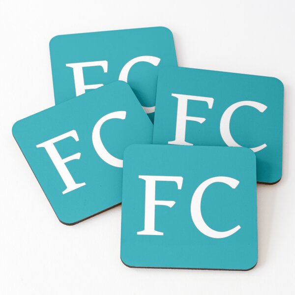 Item preview, FC Initials Monogram Elegant White Letters designed and sold by Jeallan Designs.