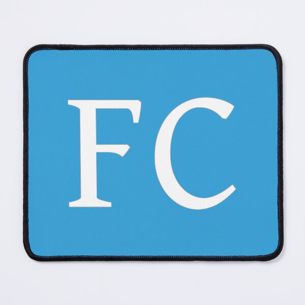 Item preview, FC Initials Monogram Elegant White Letters designed and sold by Jeallan Designs.