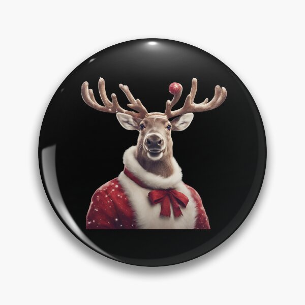 Item preview, Realistic Christmas Reindeer designed and sold by DavidPrintCraft.