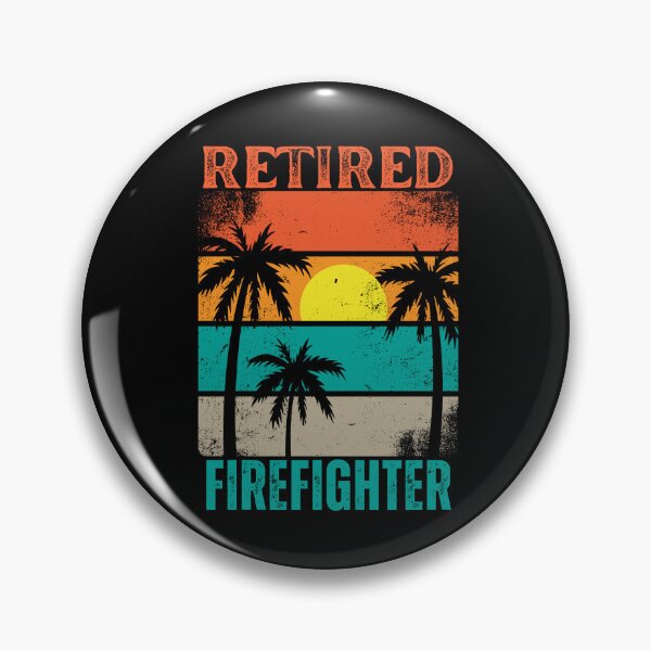 Item preview, Retired Firefighter designed and sold by WenegeeDesigns.