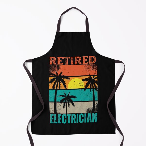 Item preview, Retired Electrician designed and sold by WenegeeDesigns.