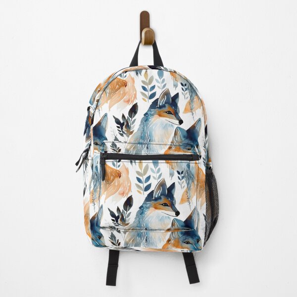 Item preview, Fox Watercolored Pattern Abstract Geometric Animals designed and sold by LynZorHome.