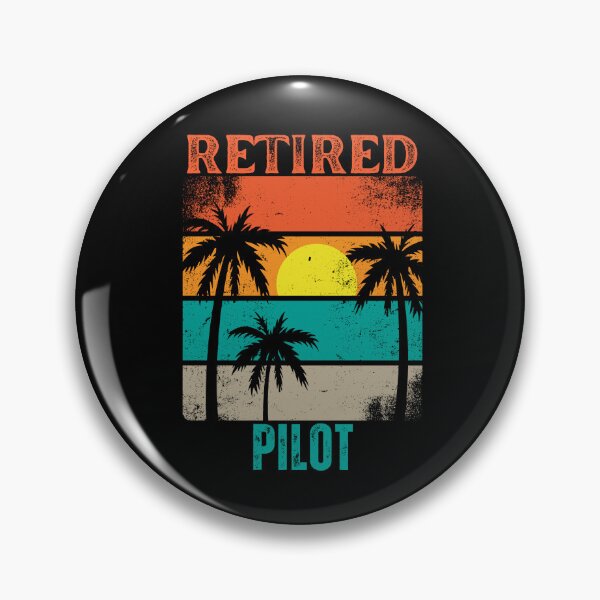 Item preview, Retired Pilot designed and sold by WenegeeDesigns.
