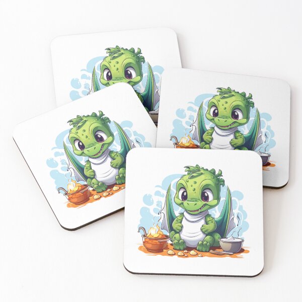 Item preview, Dragon Little Chef Cook Lover Dinosaur Nursery T-shirt 15 designed and sold by tjnextgen99.