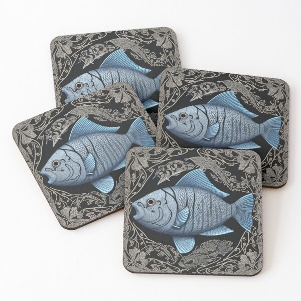Item preview, Intricate Fish Art designed and sold by likbatonboot.