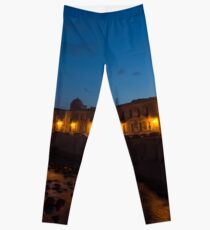 Syracuse Sicily Seaside Moonrise Leggings
