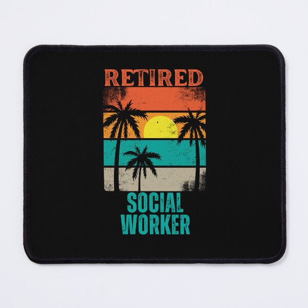 Item preview, Retired Social Worker designed and sold by WenegeeDesigns.