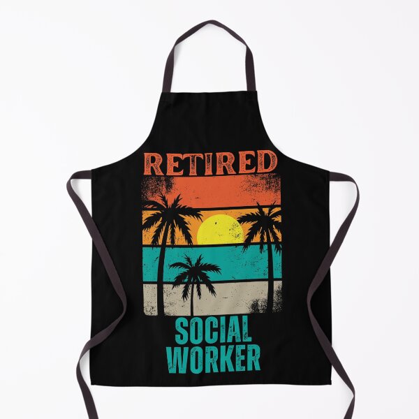 Item preview, Retired Social Worker designed and sold by WenegeeDesigns.