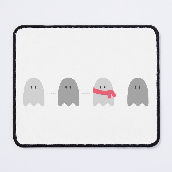 Item preview, Adorable ghosts with scarf for winter christmas xmas designed and sold by noneko04.