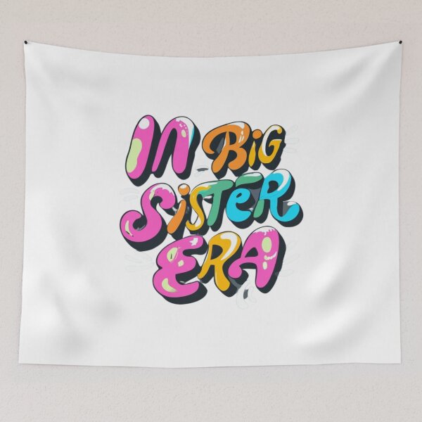 Item preview, "In My Big Sister Era: Loving Sister Tee" designed and sold by AI-volution.
