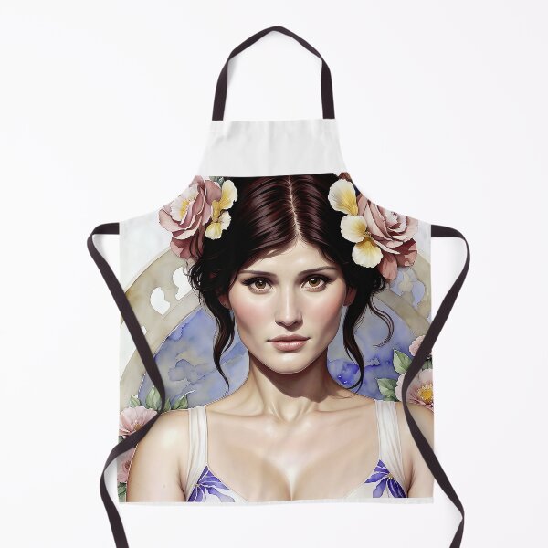 Item preview, Gemma Arterton with flowers designed and sold by bogfl.