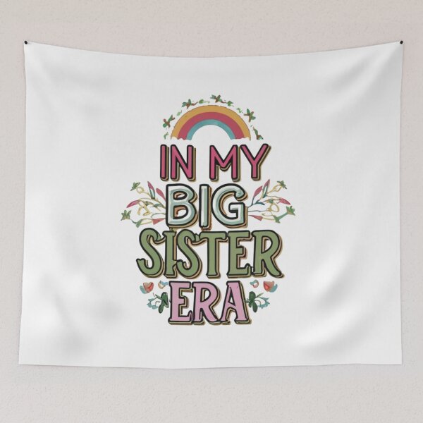Item preview, Copy of "In My Big Sister Era: Loving Sister Tee" designed and sold by AI-volution.