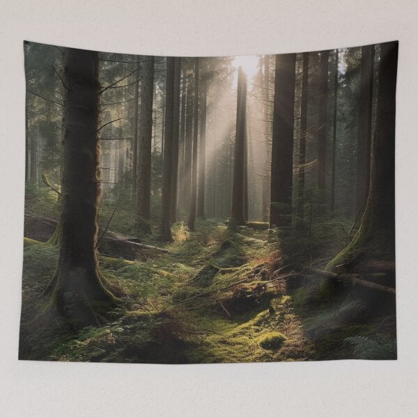 Item preview, Sunshine on the dense forests after the rain designed and sold by AndrewWorld.