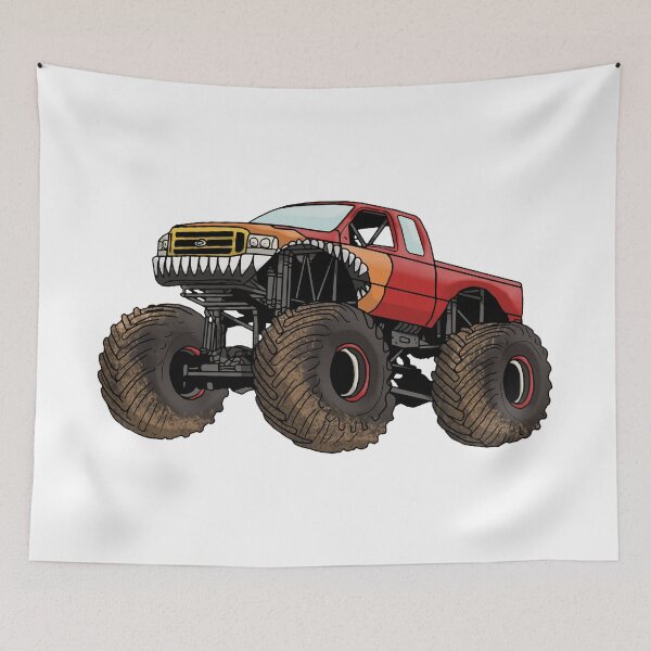 Item preview, Monster Truck designed and sold by Dibley-Doings.