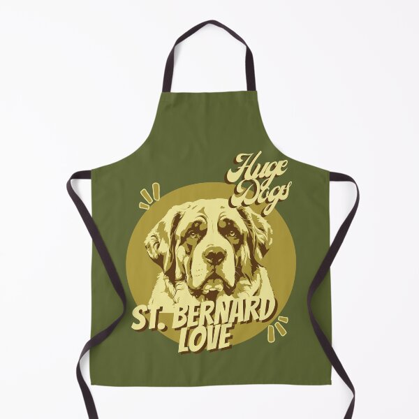 Item preview, Saint Bernard - Huge Dogs Collection (Olive) - TORODU designed and sold by torodu.